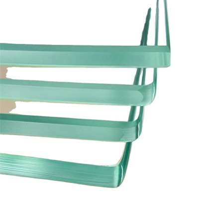 6mm 8mm Ultra Clear Argon Low E Float Glass Laminated Tempered For Balcony Bathroom