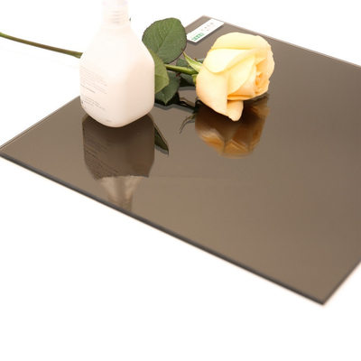 Toughened Dark Green Clear Float Glass Bathroom Tinted Mirror Sheet 5mm 12mm