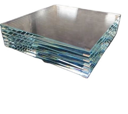 Tempering Extra Clear Flat 4mm Float Glass For Partition Railing Window