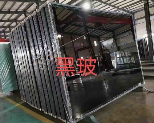 Professional factory custom-Made protector tinted black grey rawRaw 4ft x 8ft plain glass sheets for auto sunroof brick