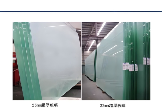 Transparent Ultra Clear Float Glass With Polished Edge And 91.5% Light Transmission