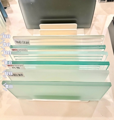 Polished Edge Extra Clear Glass Transparency In 2mm-19mm