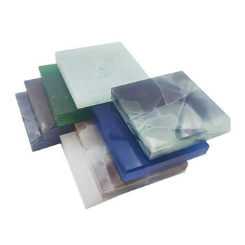 Pencil Edge Decoration Trusted Jade Glass 3-19mm